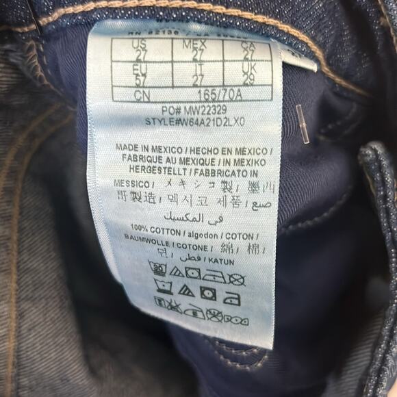 NWT Guess 80s Fit Distressed Jeans Womens 27 High Rise Rocker Skater Y2K Urban - Picture 8 of 8